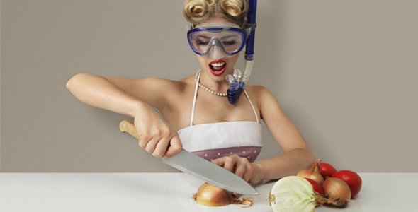 Tips para cortar cebolla sin llorar