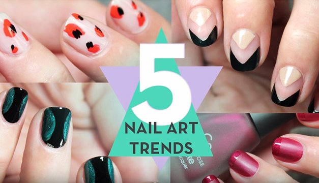 Uñas a la moda con las tendencias 2016