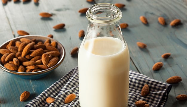 leche de almendras
