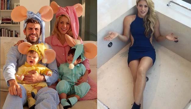 Shakira antes y ahora