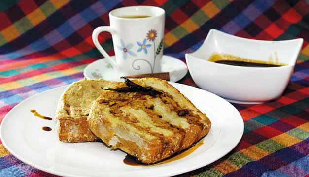 Típicos light: "la torreja"