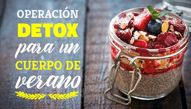operación detox para un cuerpo de verano