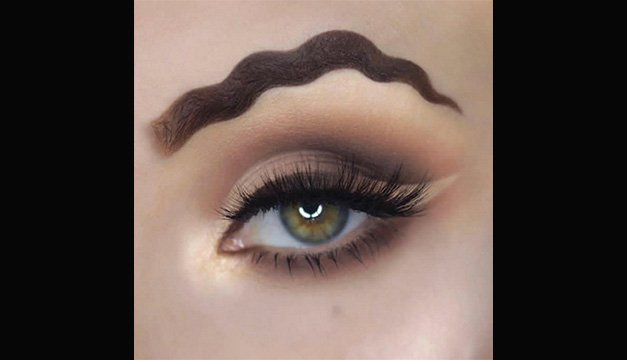 "Cejas onduladas", el último beauty trend