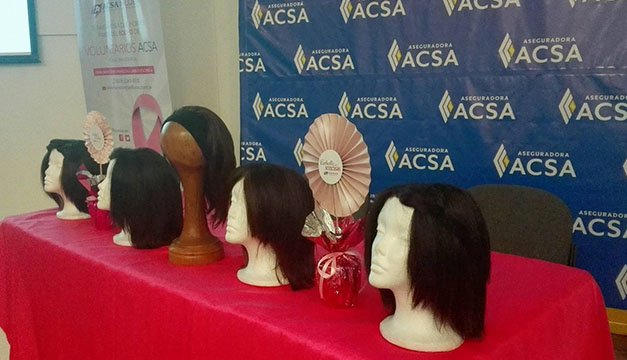 Aseguradora ACSA entrega pelucas a pacientes con Cáncer
