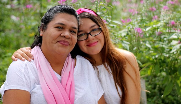 "La compañía y el amor de mi familia fueron mi sanación".