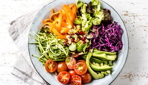 La ensalada más colorida y nutritiva