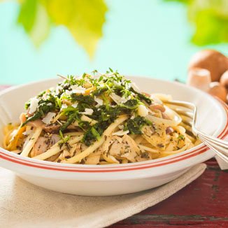 Una deliciosa manera de preparar linguini