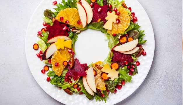 Popular ensalada navideña