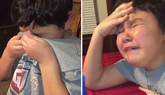 ¡Emocionante! Niño llora de felicidad al tomar su última quimioterapia