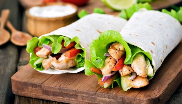 Irresistible wrap con sabor japonés