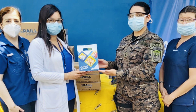 Laboratorios PAILL continua donando medicamentos y en esta ocasión a tres hospitales nacionales