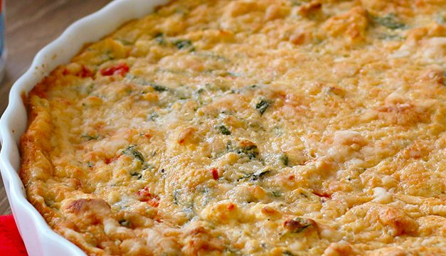 Tarta de espinaca a la Italina