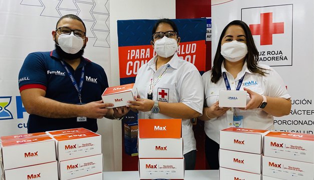 PAILL dona tratamientos al Hospital Benjamín Bloom y a la Cruz Roja Salvadoreña