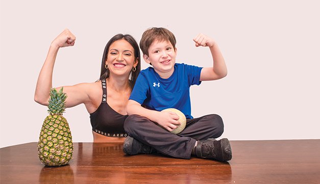 “Ver el reflejo de mi trabajo como nutricionista en mi hijo, es mi mejor regalo”