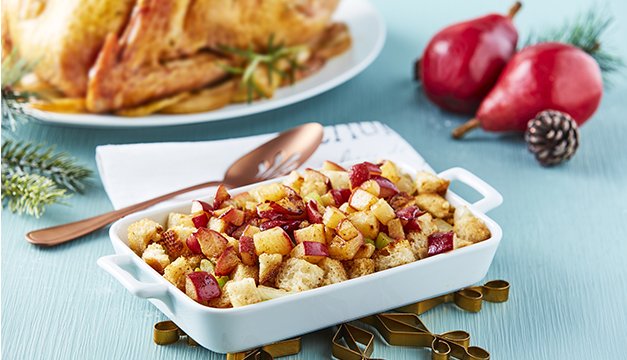 Pavo relleno con peras ¡Imperdible!