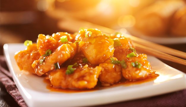 Pechugas de pollo a la naranja