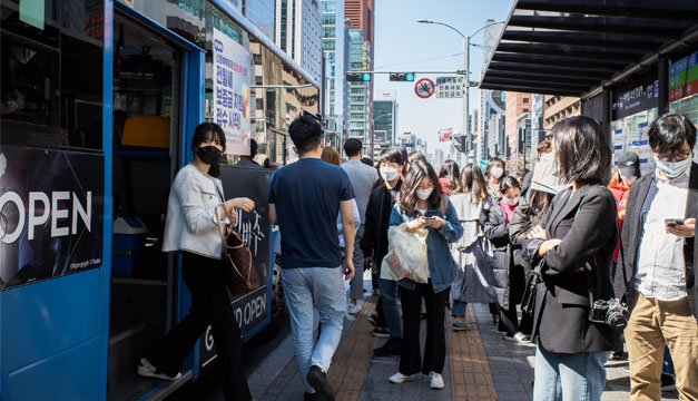 Corea del Sur eliminará exigencia de mascarilla en interiores