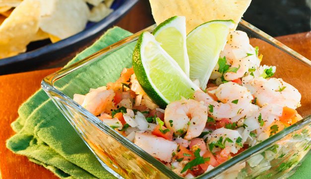 Ceviche de camarón