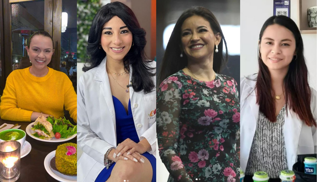 Una vida más saludable gracias ellas: Las nutricionistas salvadoreñas más buscadas en redes sociales