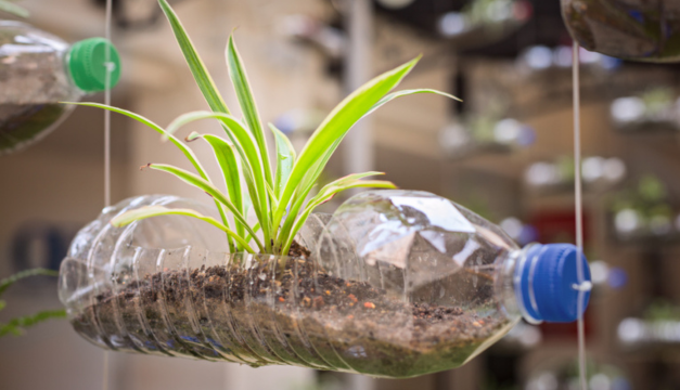 Formas de aprender a reutilizar botellas de plástico en tu hogar